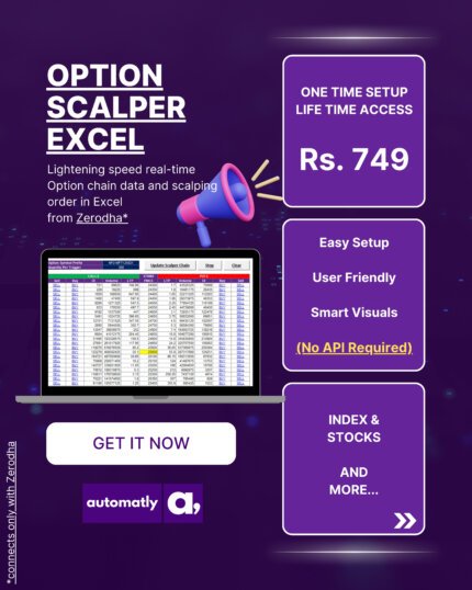 Option Chain Scalper Excel_Zerodha