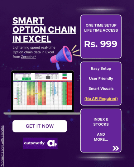 Smart Option Chain Excel_Zerodha